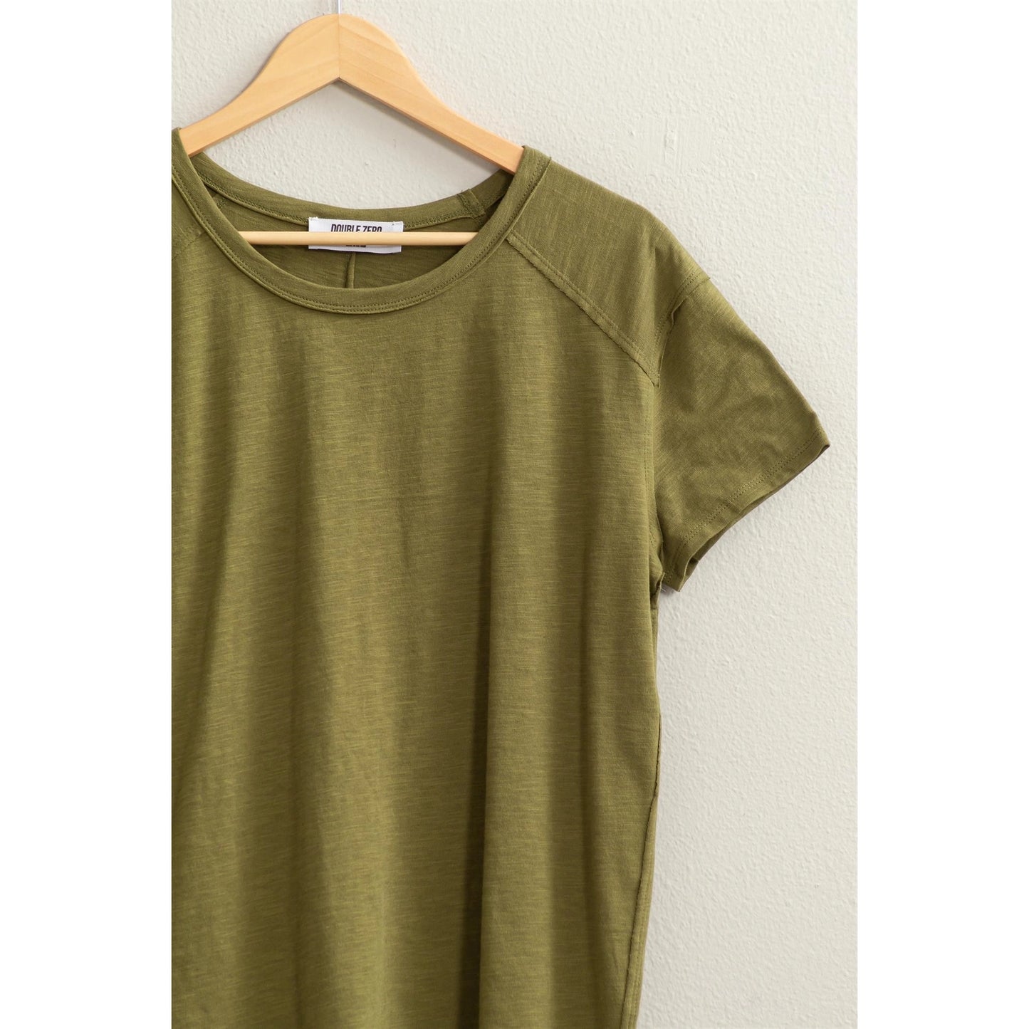 Moss Green Oversized Tee