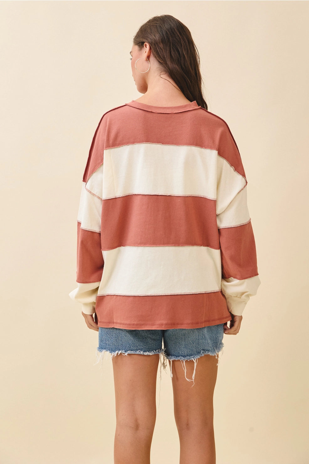 Autumn Striped Top