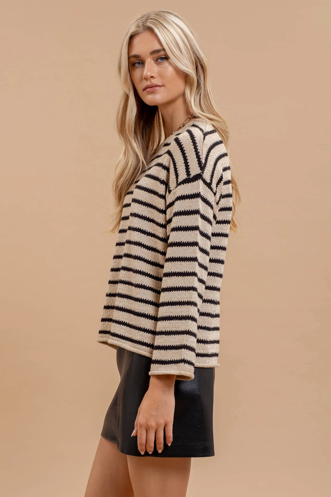 Claire Boat Neck Sweater