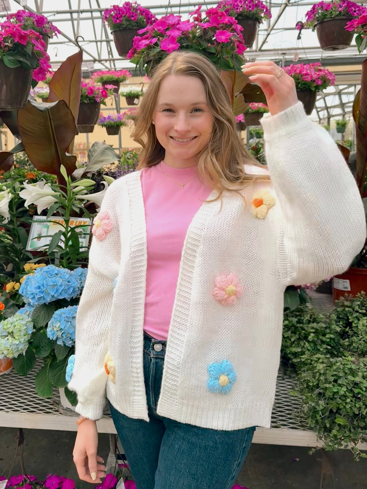 Flower Power Cardigan