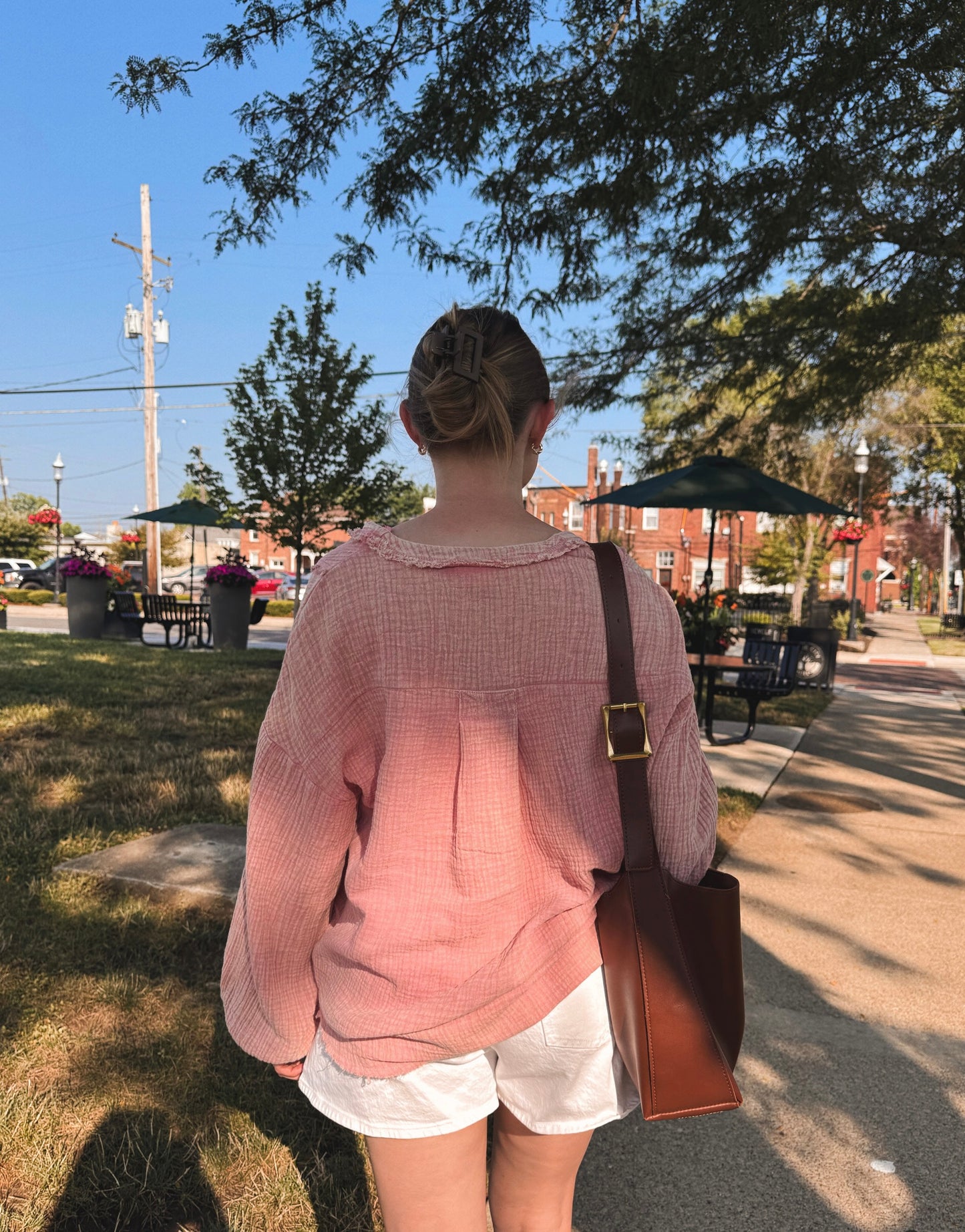 Marina Mauve Top