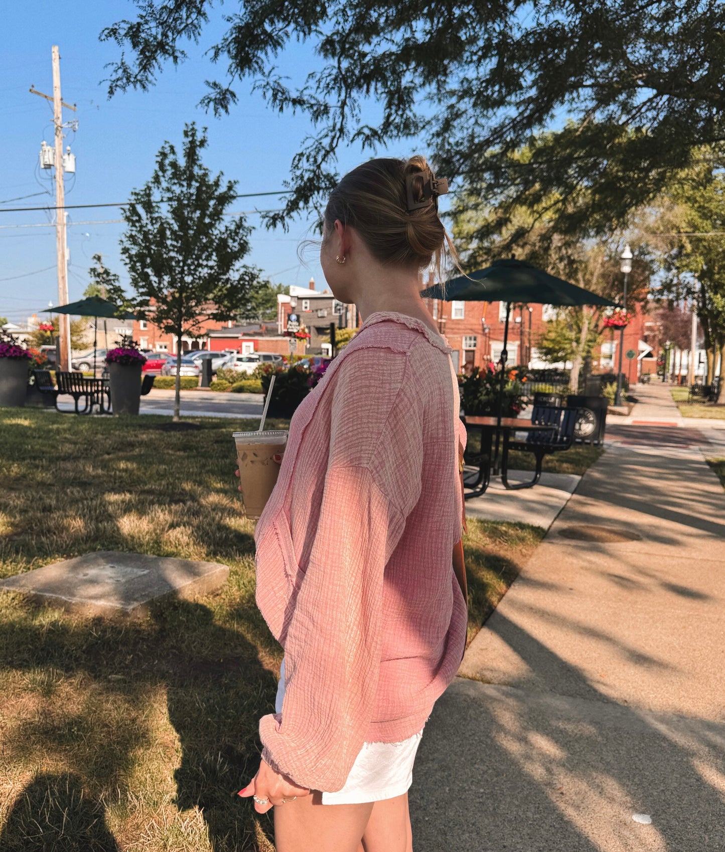 Marina Mauve Top