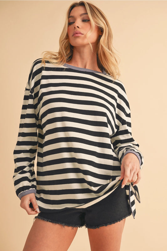 Iris Striped Top